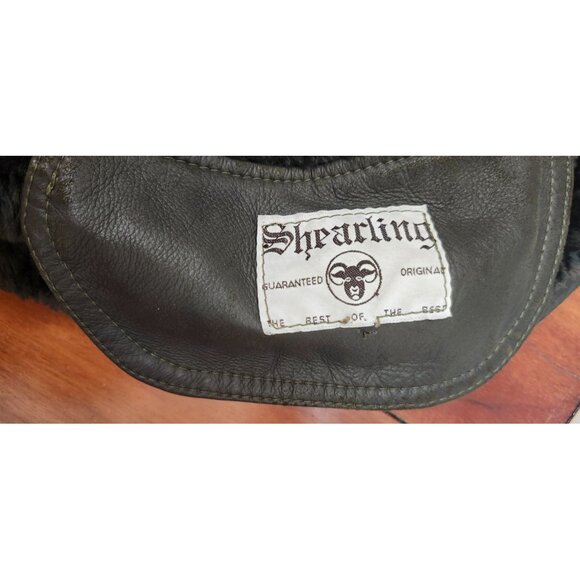 Umberto Olivieri Italy Leather Fur Coat Jacket  Oversized Designer Sparrling - Picture 13 of 16